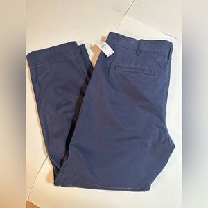 GAP Straight Khaki Women’s Size 10 Navy Blue